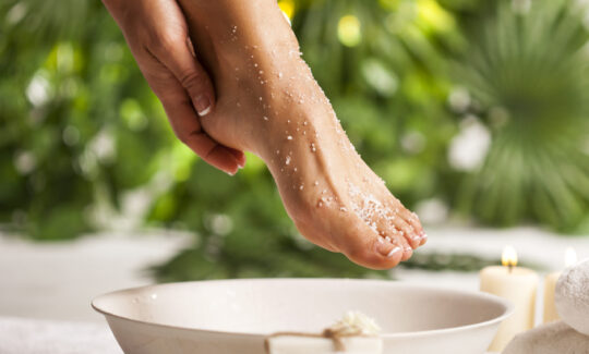 Scrub ποδιών - Μια εύκολη, σπιτική συνταγή ομορφιάς